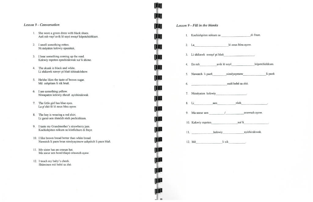 MRC - Conversational Michif for Beginners 2002