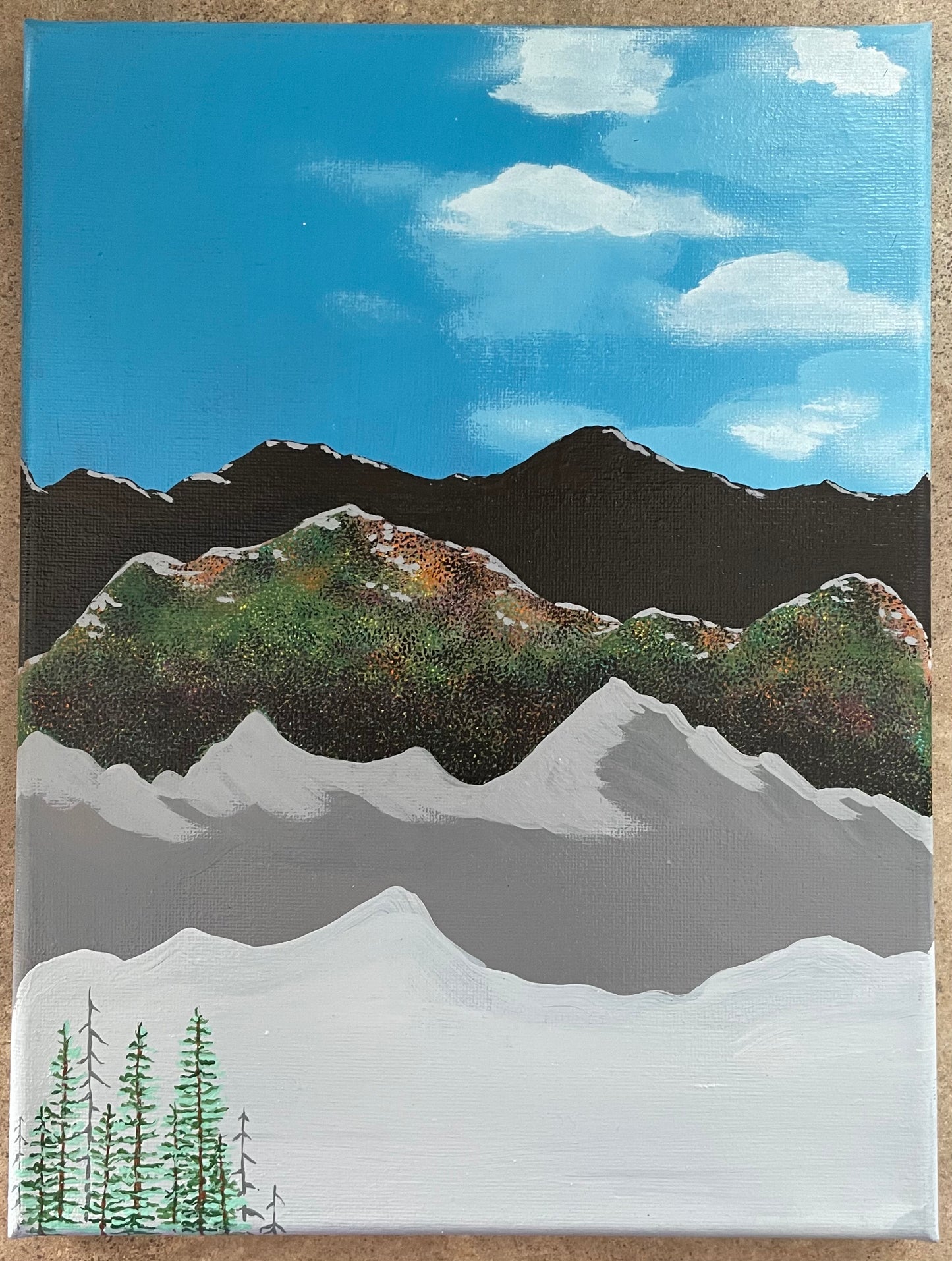 Okanagan acrylic painting