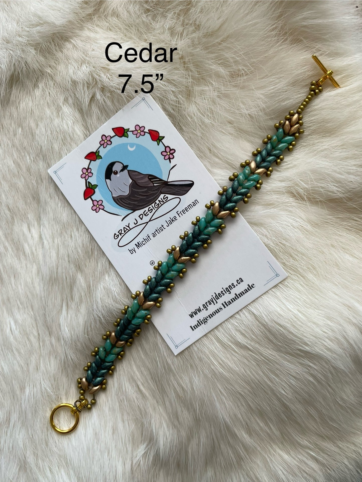 Beaded bracelets!