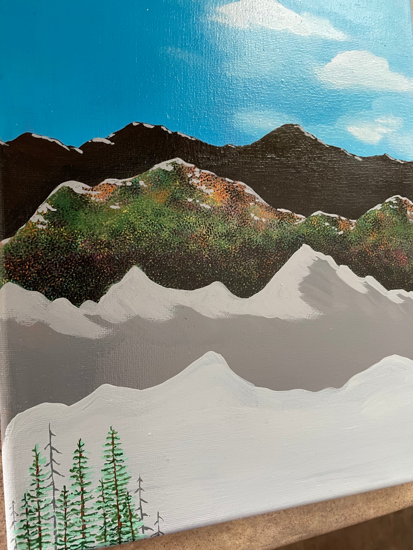 Okanagan acrylic painting