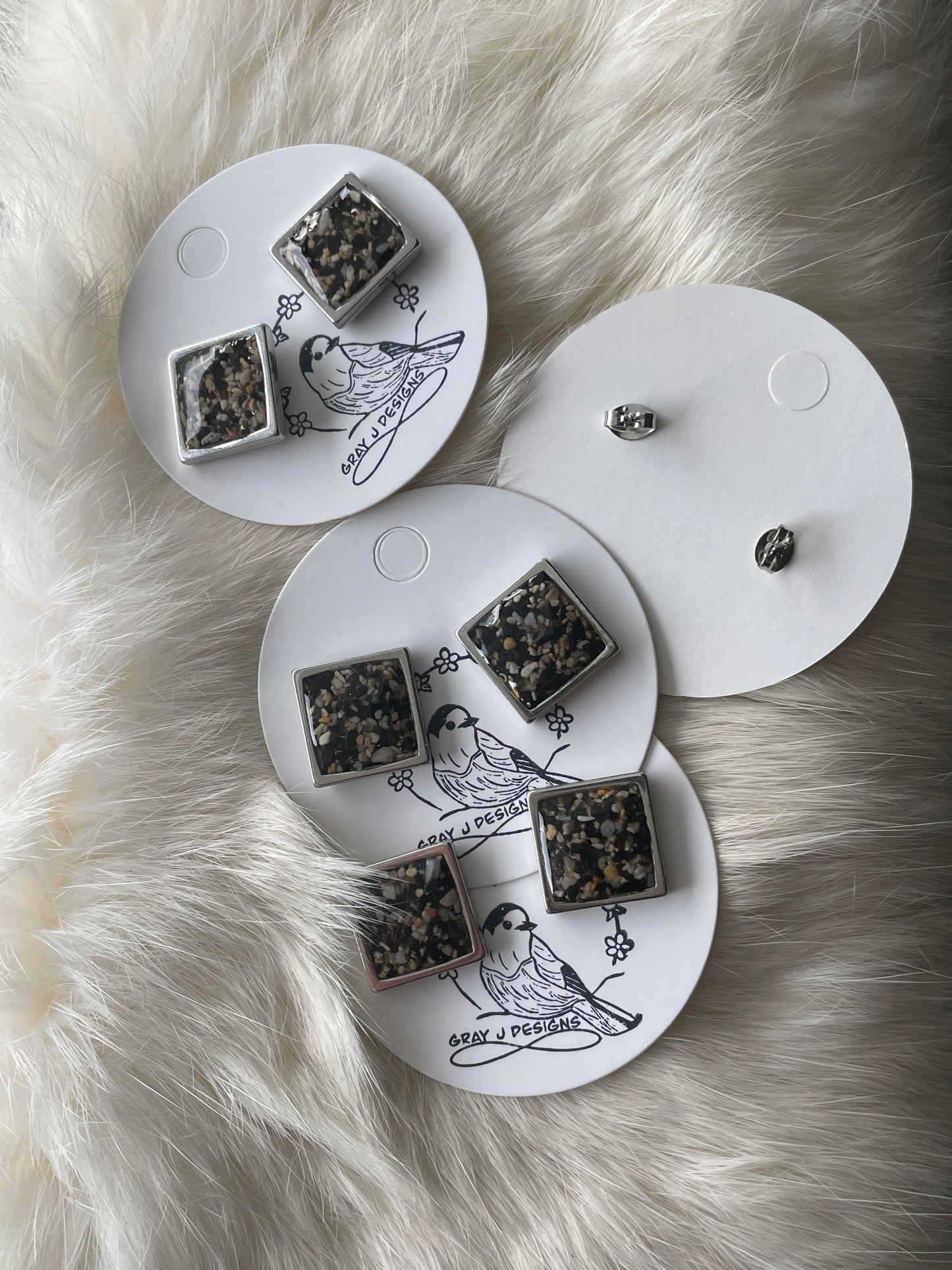 Resin capped studs