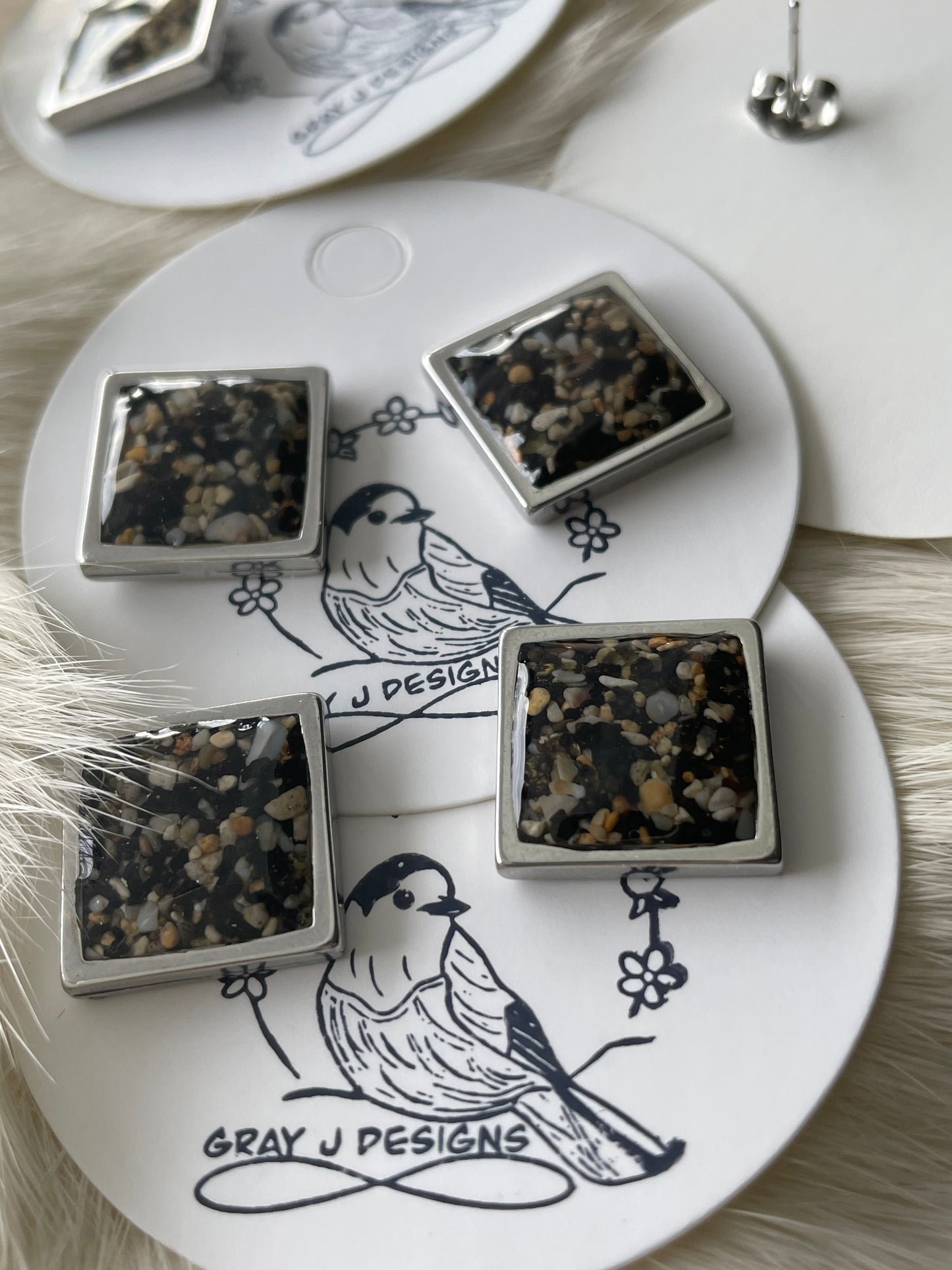 Resin capped studs