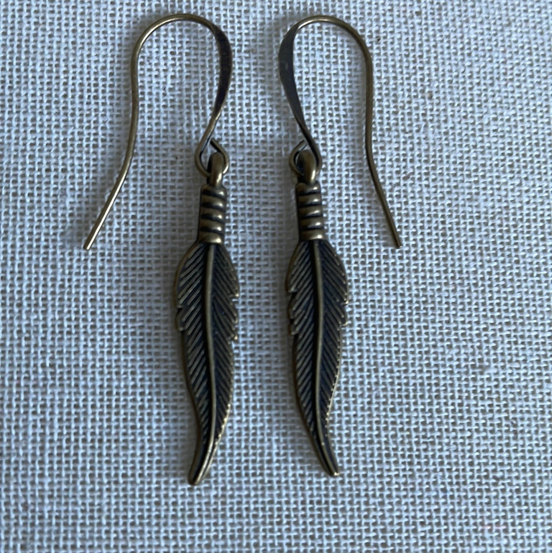 Feather charms