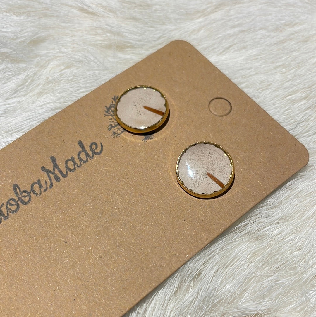 Resin capped studs