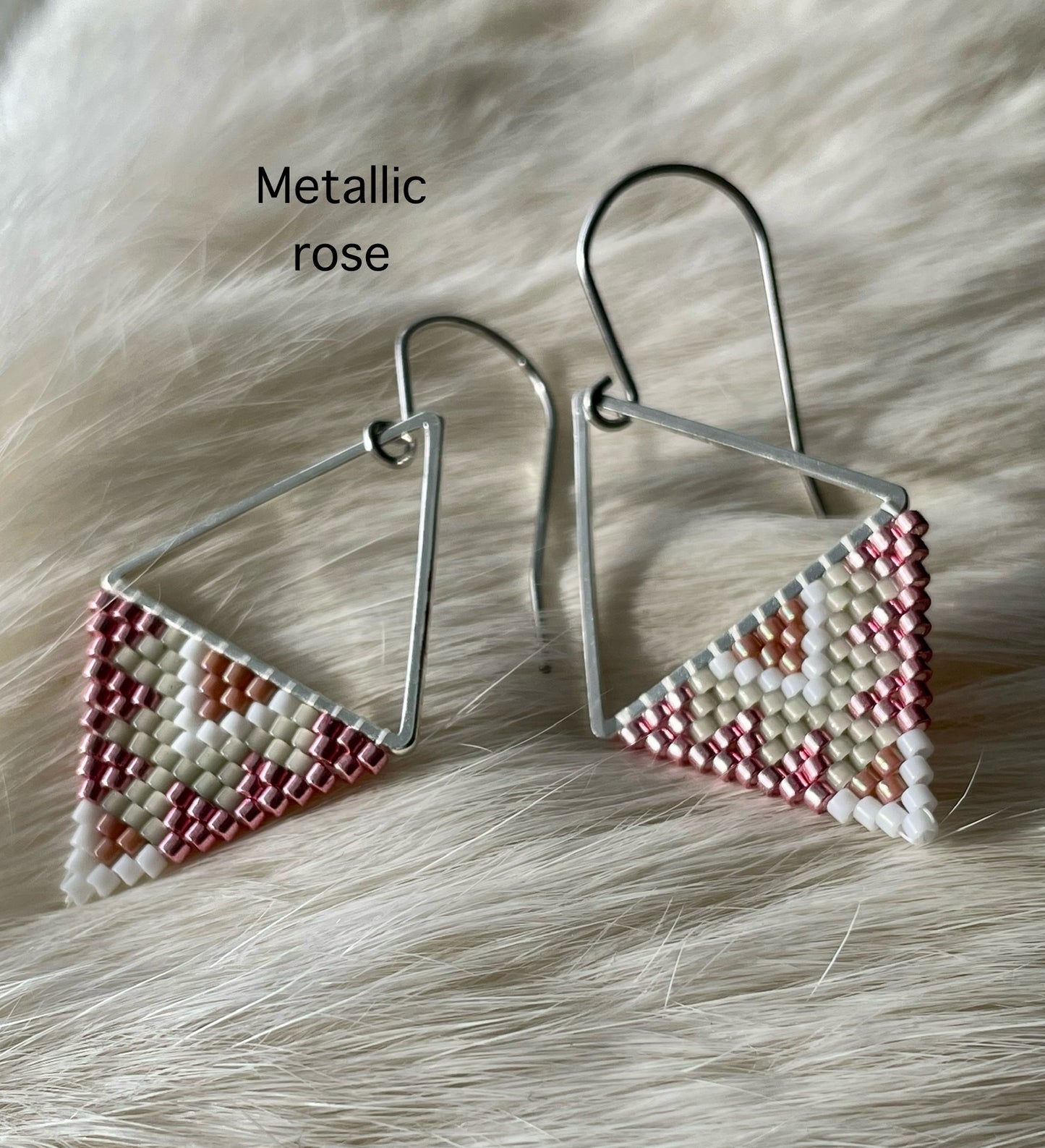 Petit triangles (earrings)