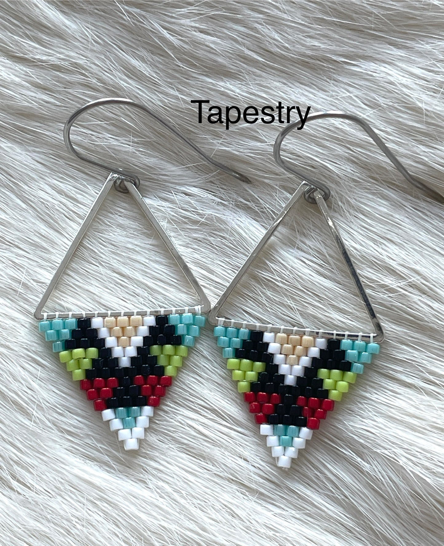 Petit triangles (earrings)