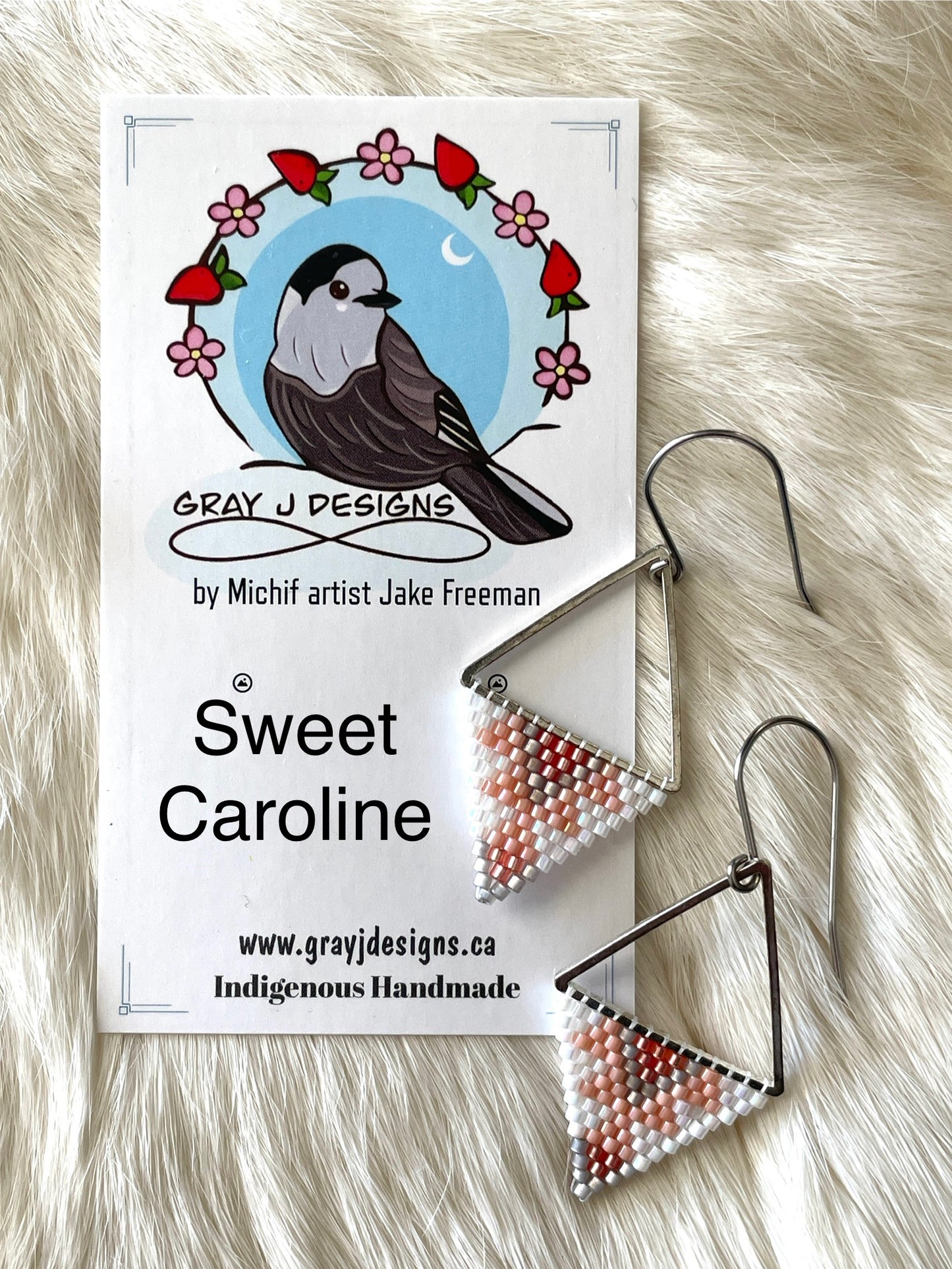 Petit triangles (earrings)