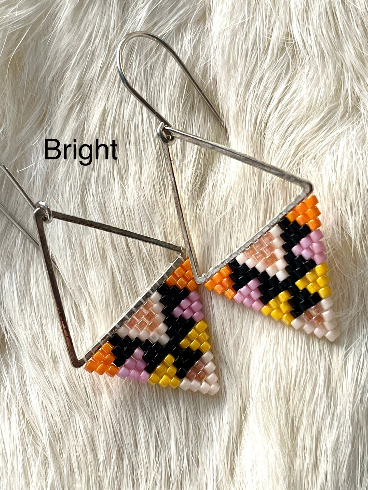 Petit triangles (earrings)