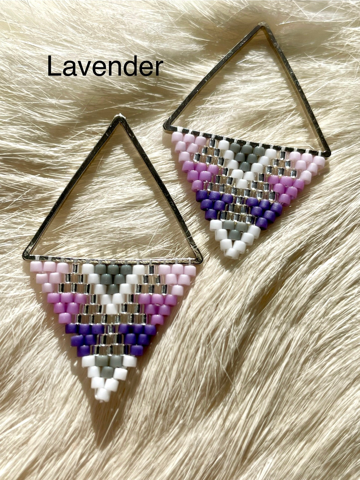 Petit triangles (earrings)