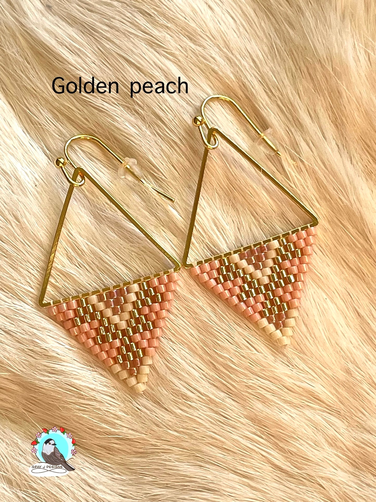 Petit triangles (earrings)