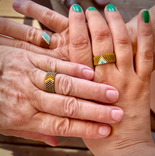 Beaded rings