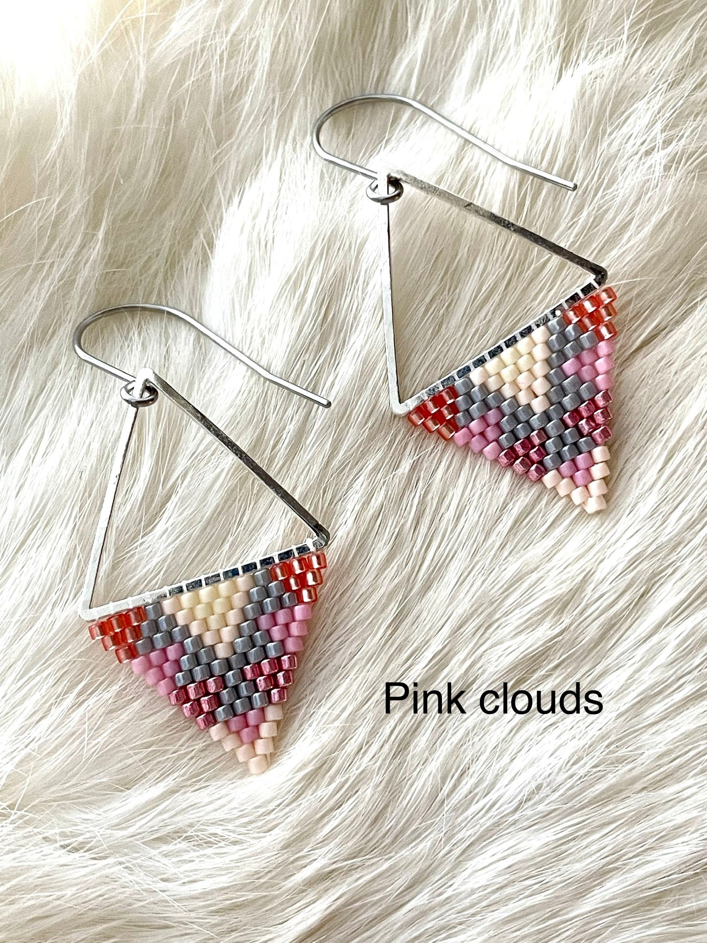 Petit triangles (earrings)