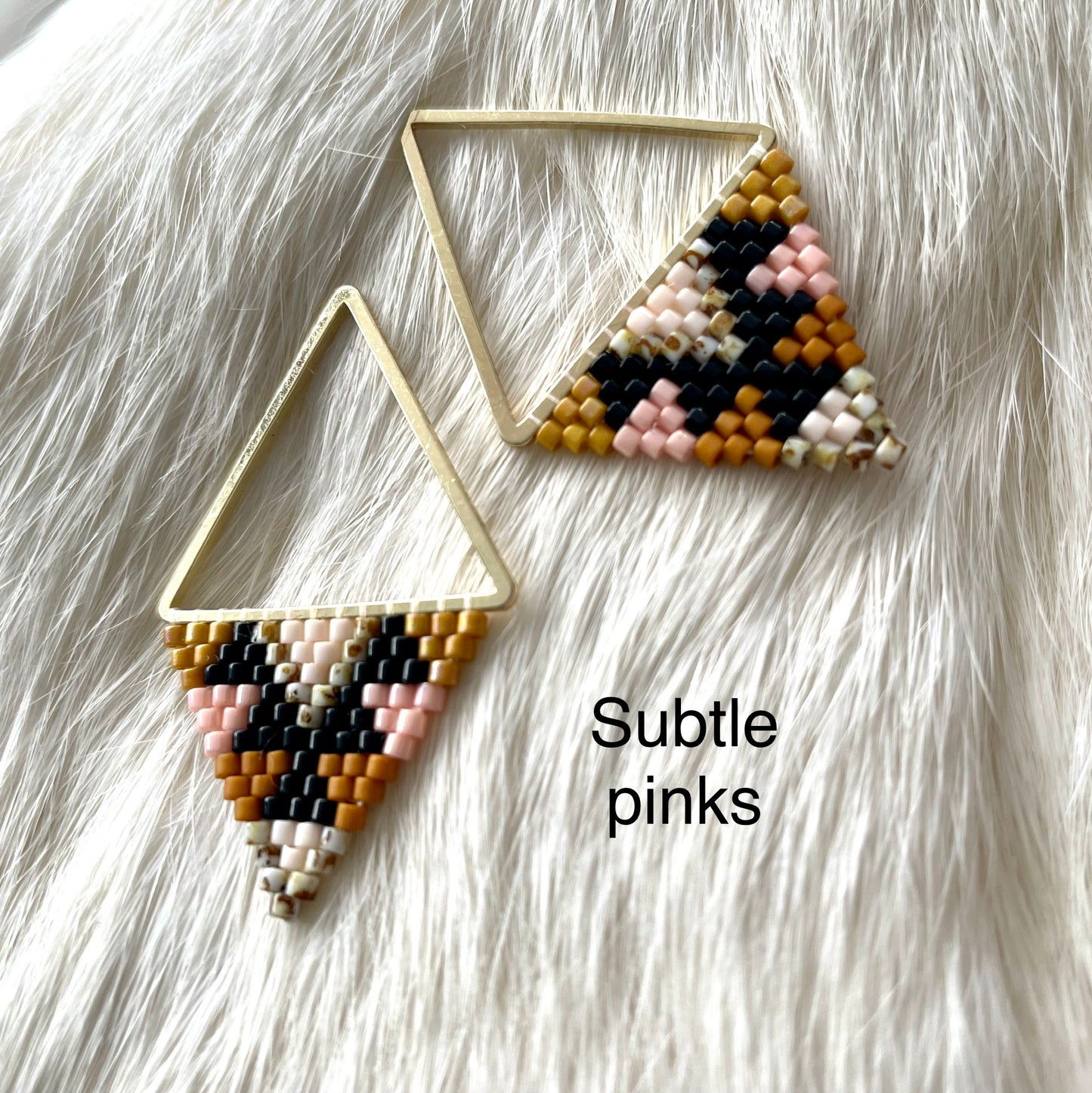 Petit triangles (earrings)