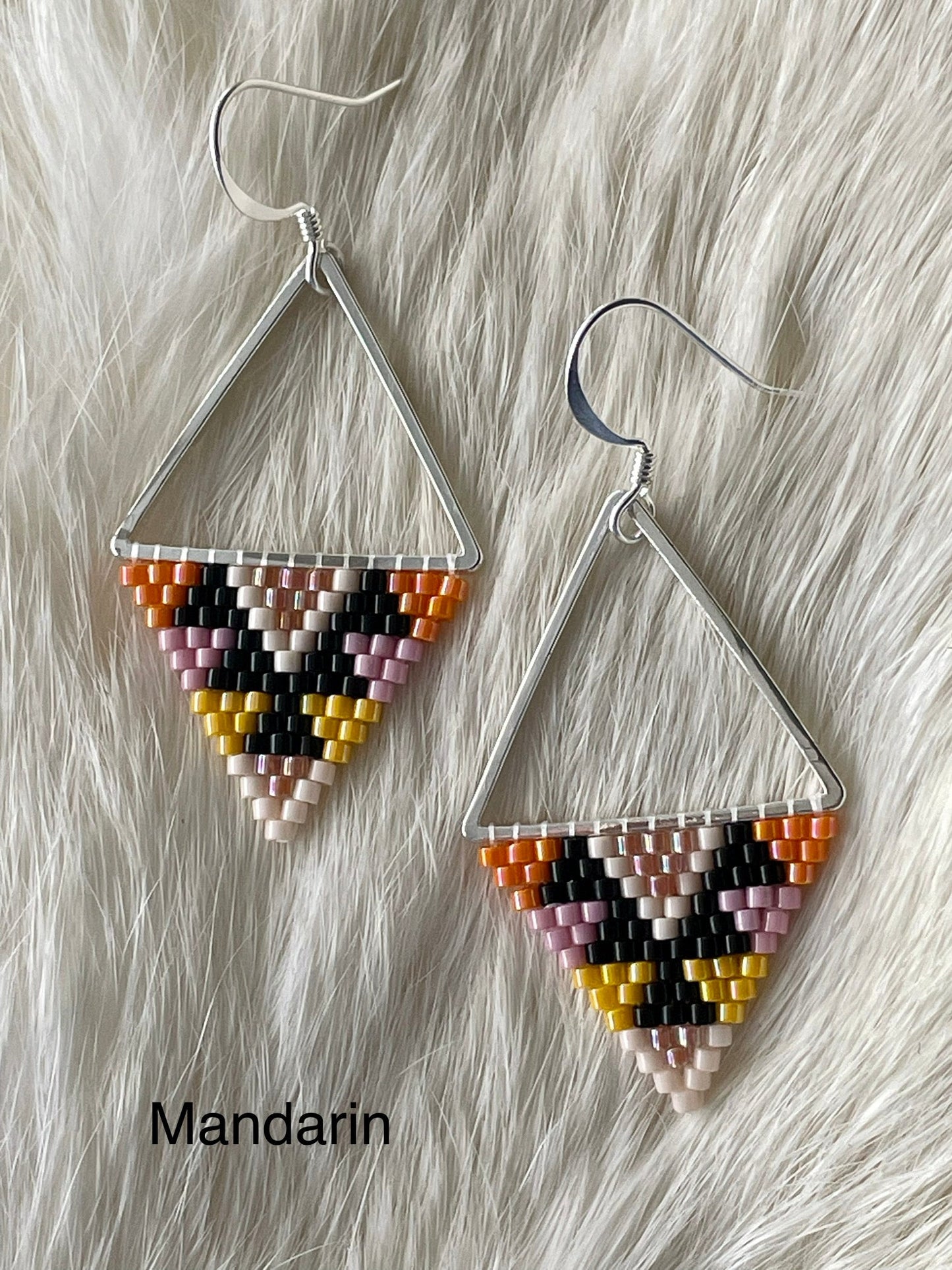 Petit triangles (earrings)