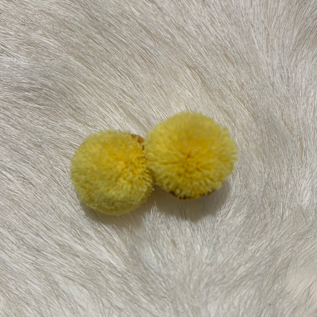 Caribou tuft stud earrings