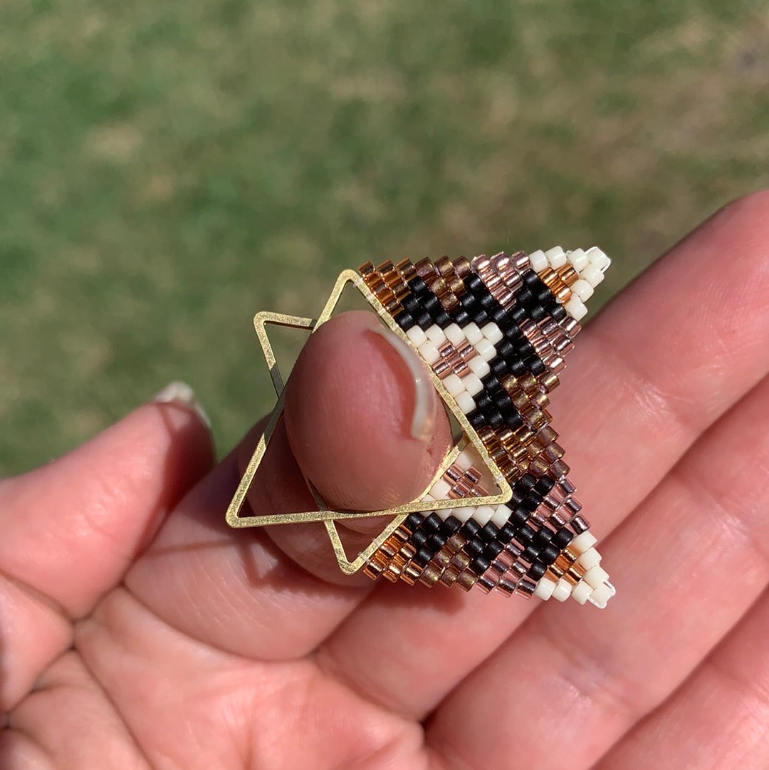 Petit triangles (earrings)