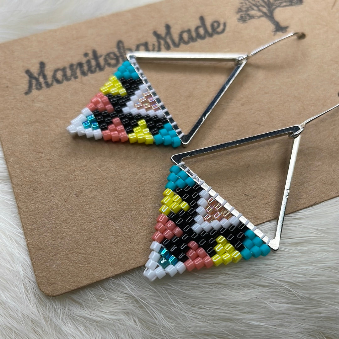 Petit triangles (earrings)