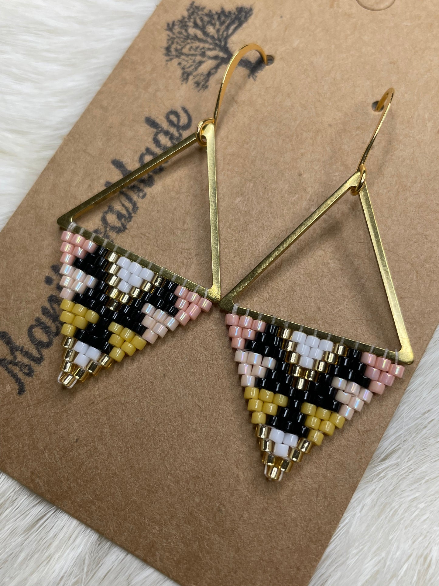 Petit triangles (earrings)